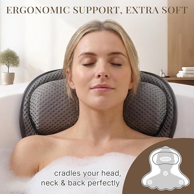 Bath Pillow, Luxury Bath Pillows - Image 2