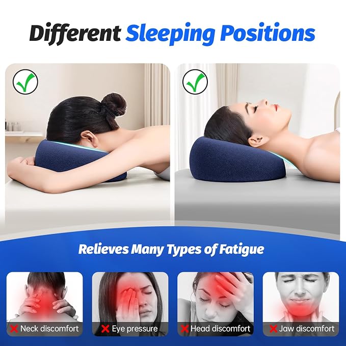 xiaomubiao Face Down Pillows for Massage Table, Massage Headrest for Bed - Image 3
