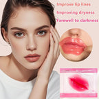 40 Pairs Lip Mask & Eye Mask, 24K Gold Gel Crystal Collagen Under Eye Patches - Image 2