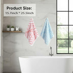 2-Pack Women's Microfiber Hair Towel Wrap: 50% Faster Drying, Ultra - Image 2