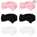 Casoty Black White Pink Skincare Headband by Casoty