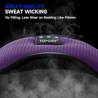TOPOINT Sleep Mask with Bluetooth Headphones, Breathable Silk Eye Mask - Image 5