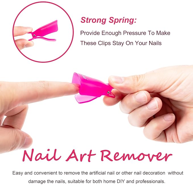 Gel Nail Polish Remover Tools Kit, - Image 3