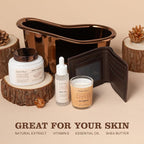 Fathers Day Gifts for Men Dad Birthday Gifts Spa Kit Cedar & Bergamot Scents - Image 3