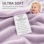 SEISSO 4 Pack Extra Large Bath Towels 63"x35", Bath Sheets - Image 3