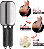 Antonki Foot File for Dead Skin, Double Sided Callus Remover for Feet, Metal - Image 6