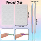 2 Pcs Cuticle Trimmer, Cuticle Remover Pusher Double head Nail Tool - Image 7