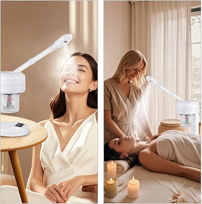 Nano Ionic Facial Steamer, Portable Face Steamer - Image 6