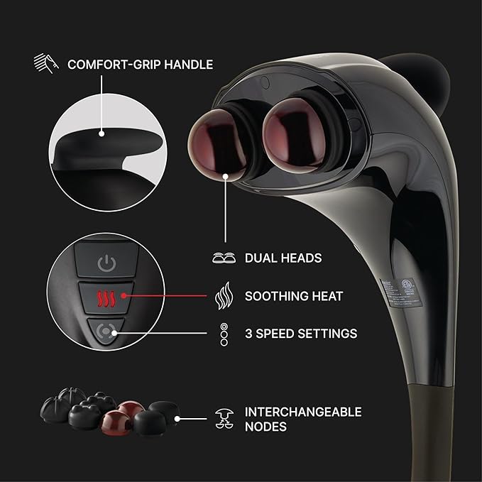 Homedics Twin Percussion Pro Dual Node Massager - Image 3