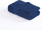Modern Threads 4-Pack SpunLoft Bath Towel Navy 30x54 - Image 5
