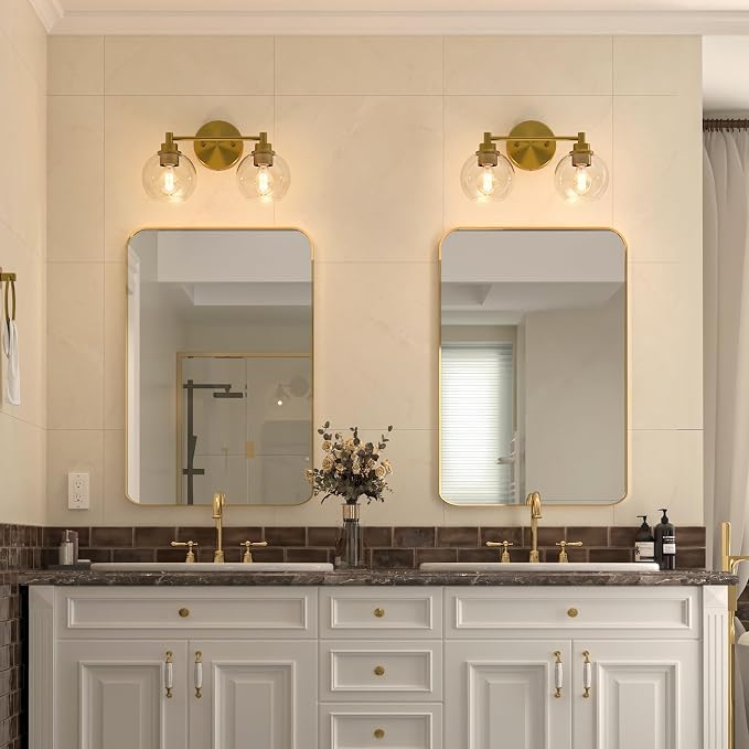 VONLUCE Bathroom Light Fixtures, 2-Light Vanity Light - Image 6