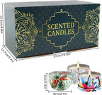 YOROXRG 24Pack Scented Candles, Soy Wax Travel Tin Jar Candles, Aromatherapy - Image 8
