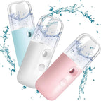 GIVERARE Nano Facial Steamer, Handy Mini Mister, USB Rechargeable Mist Sprayer - Image 8