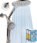 MakeFit Dual Filtered Rain Shower Head Combo, High Pressure Handheld Shower Head by MakeFit