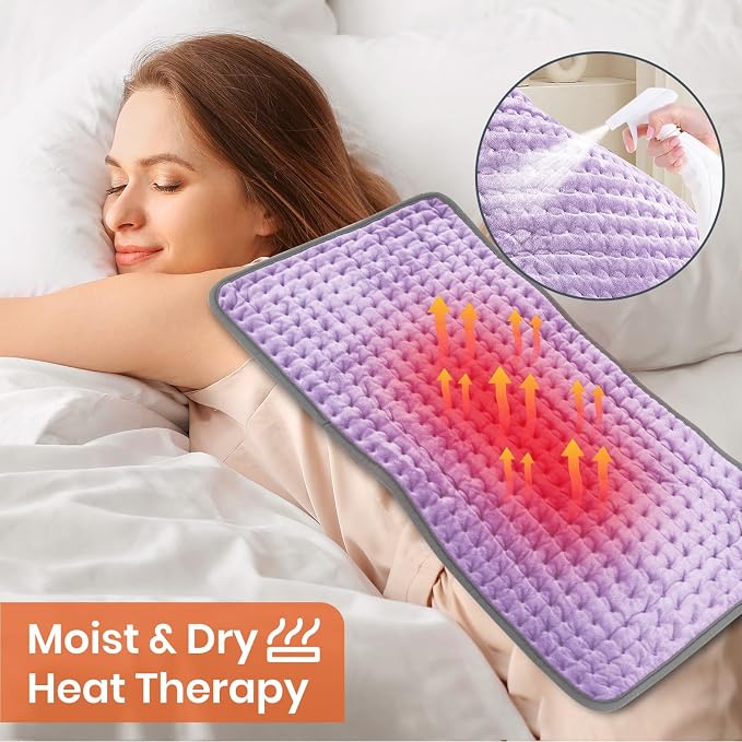 Heating Pad for Back Pain Relief, Heating Pads for Period Cramps - Image 3