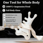 6-in-1 Ceramic Gua Sha Tool for Body & Face, Lymphatic Drainage, Trigger Point - Image 2