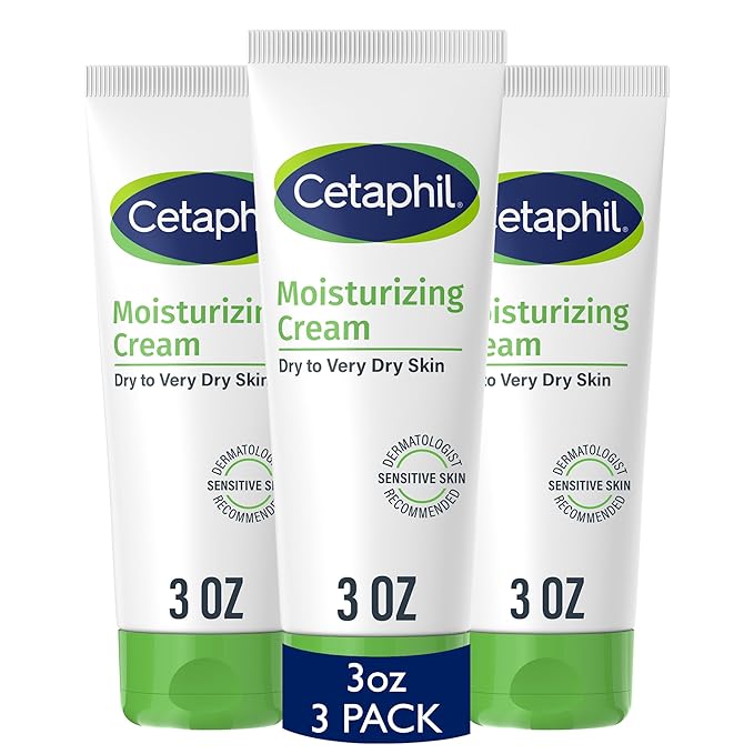 Cetaphil Face & Body Moisturizer, Hydrating Moisturizing Cream by Cetaphil