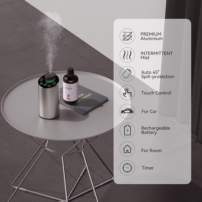Waterless Essential Oil Diffuser Scent Aromatherapy Diffusers - Image 2