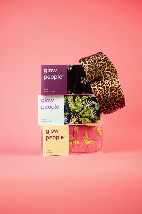 Glow People Silk Sleep Mask – 100% Mulberry Silk Eye Mask - Image 8