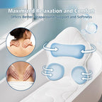 Poemland Luxury Thick Full Body Bath Pillows Mat & Cushion - Image 4