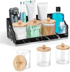 TuCao Marble Bathroom Countertop Organizer, Toothbrush Holders by TuCao