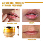 2 Pcs Lip Balm Honey Pot, Honey Moisturizing Lip Mask Reduces Lip Lines and - Image 2