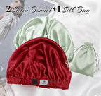 3Pcs Hair Bonnets For Sleeping Satin Bonnet For Women Silk Bonnets Womens Curly - Image 2