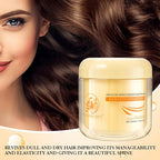 Collagen Hair Mask, Deep Repair Conditioning Argan Oil Hair Mask - Image 3