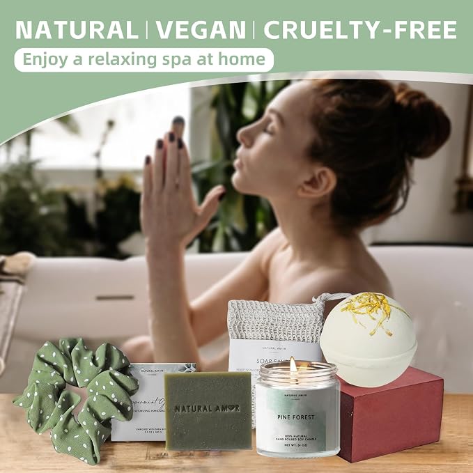 Natural Amor Green Spa Gift Set - Image 5