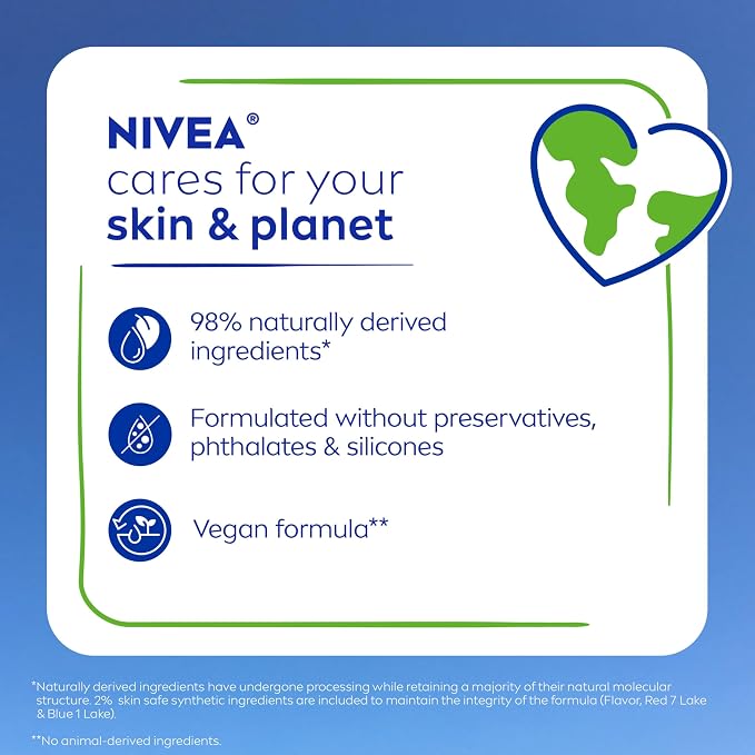 NIVEA Blackberry Lip Care, Tinted Lip Balm - Image 11