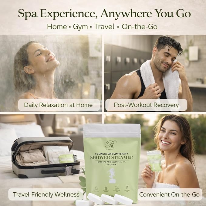 Shower Steamers Aromatherapy 10 Pack – Sinus Relief & Congestion Vapor Tablets - Image 9