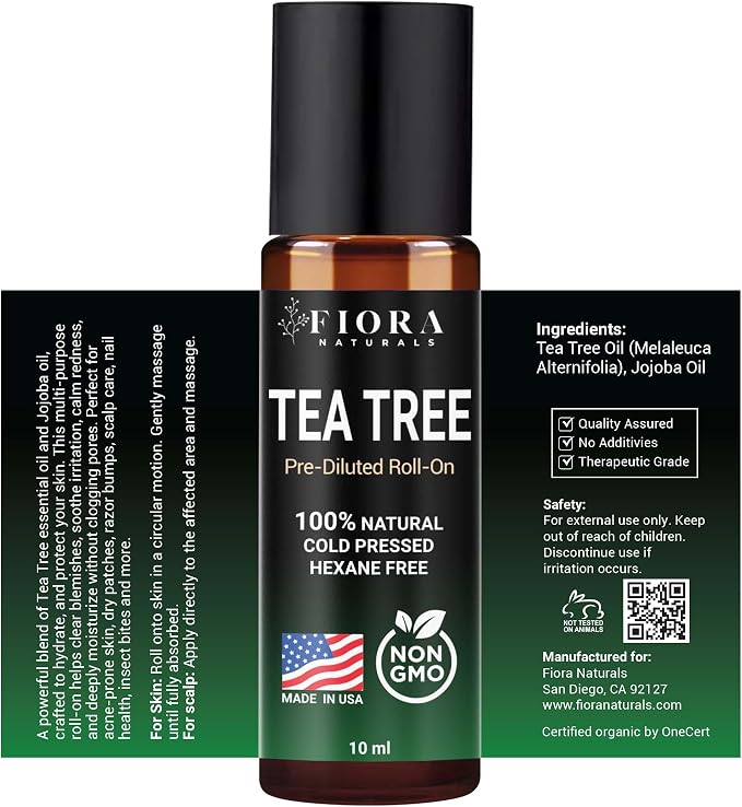 Fiora Naturals Tea Tree Oil Roll On - Image 7