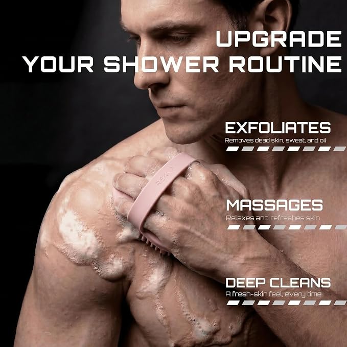 Silicone Body Scrubber for Shower - Image 2