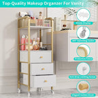 HapiRm Rolling Makeup Cart Organizer - Image 6