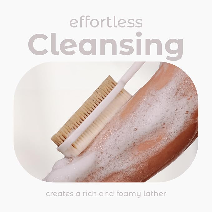MainBasics Back Scrubber for Shower, Long Handle Body Brush - Image 4