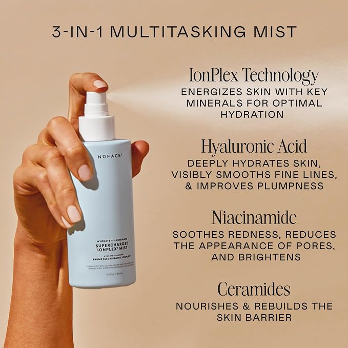 NuFACE Supercharged IonPlex Facial Mist - Image 2