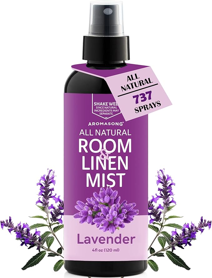 Aromasong All-Natural Extra Strength Lavender Spray by Aromasong