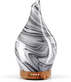 Porseme 150ml Essential Oil Diffuser Glass Color Changing Aroma Air Diffusers by Porseme