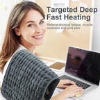 Heating Pad for Back, Electric Heating Pads for Cramps/Abdomen/Waist/Shoulder - Image 6