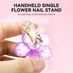 Nail Stand for Press On Fake Nails Painting Display Practice, Powerful Magnetic - Image 3