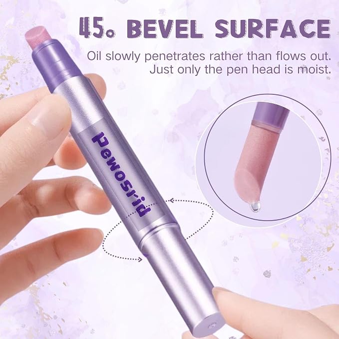 Cuticle Oil Pusher Pens, 4-in-1 Ceramic Cuticle Remover & Cuticle Oil in a Pen - Image 4
