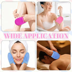3 Pcs Exfoliating Facial Scrubber Mitt, Face Deep Exfoliating Cleaning - Image 5