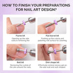 MelodySusie Nail Drill Bits, Nail Gel Polish Remover Tool - Image 3