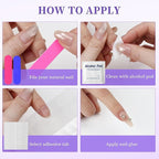 TADOPRO 20PCS Press On Nail Tool Kit, Disposable Nail Prep Kit - Image 4