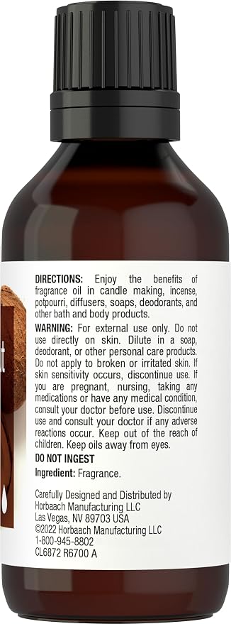 Horbäach Coconut Fragrance Oil | 1 fl oz | Premium Grade | - Image 2