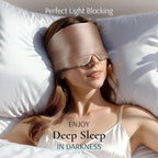Zenssia 100% Mulberry Silk Sleep Mask Eye Mask - Image 3