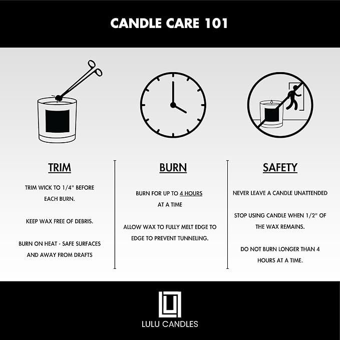 Lulu Candles | Lemon & Vanilla Bean | Luxury Scented Soy Jar Candle | Hand - Image 9