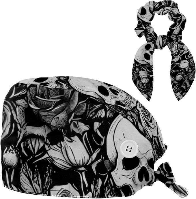 Scrub Cap, Nurse Hat, Surgical Cap by FVQL