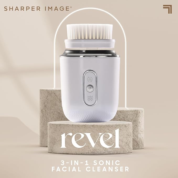 Sharper Image Revel 3-in-1 Sonic Facial Cleanser - Image 2