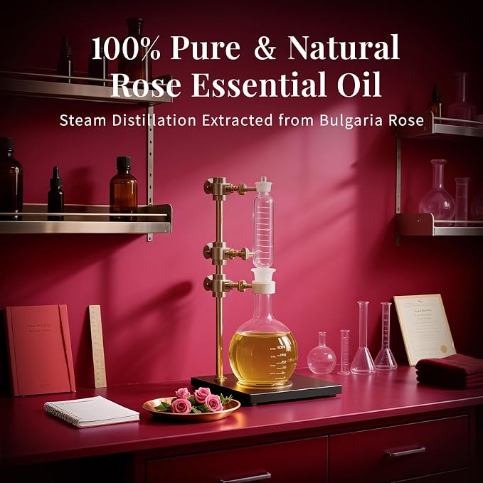 SU JUABA Rose Essential Oil 4 Fl Oz, 100% Pure Rose Oil - Image 5